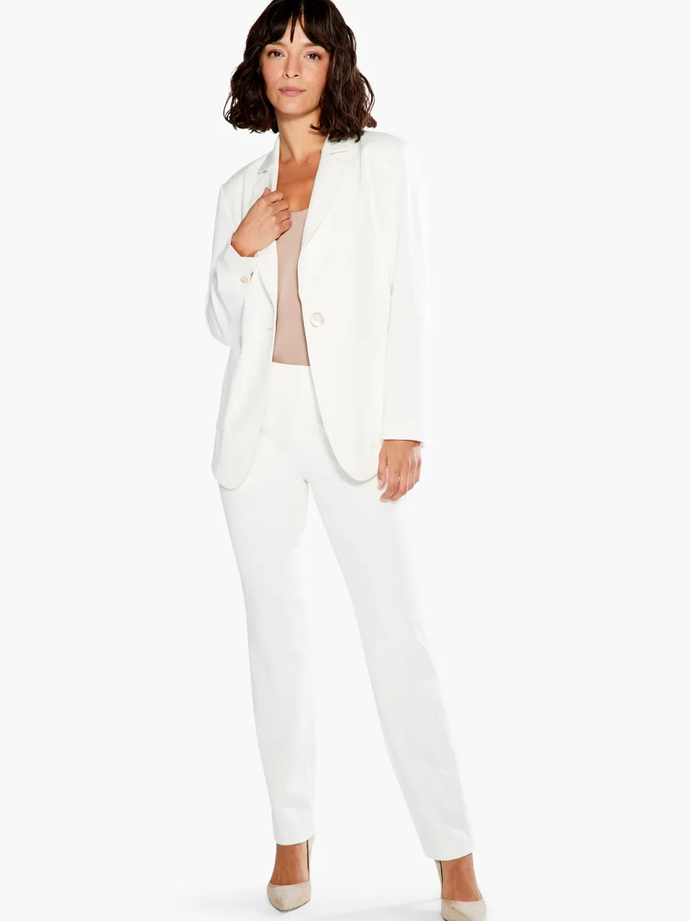 Shop NIC+ZOE Work It Blazer Cream