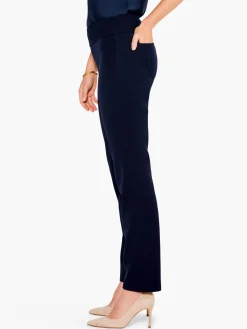 Cheap NIC+ZOE Work It Straight Leg Trouser Dark Indigo