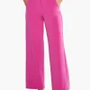 Sale NIC+ZOE Work It Wide Leg Pocket Trouser Orchid Petal